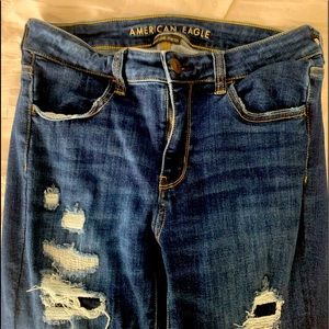 American Eagle super stretchy next level jeans